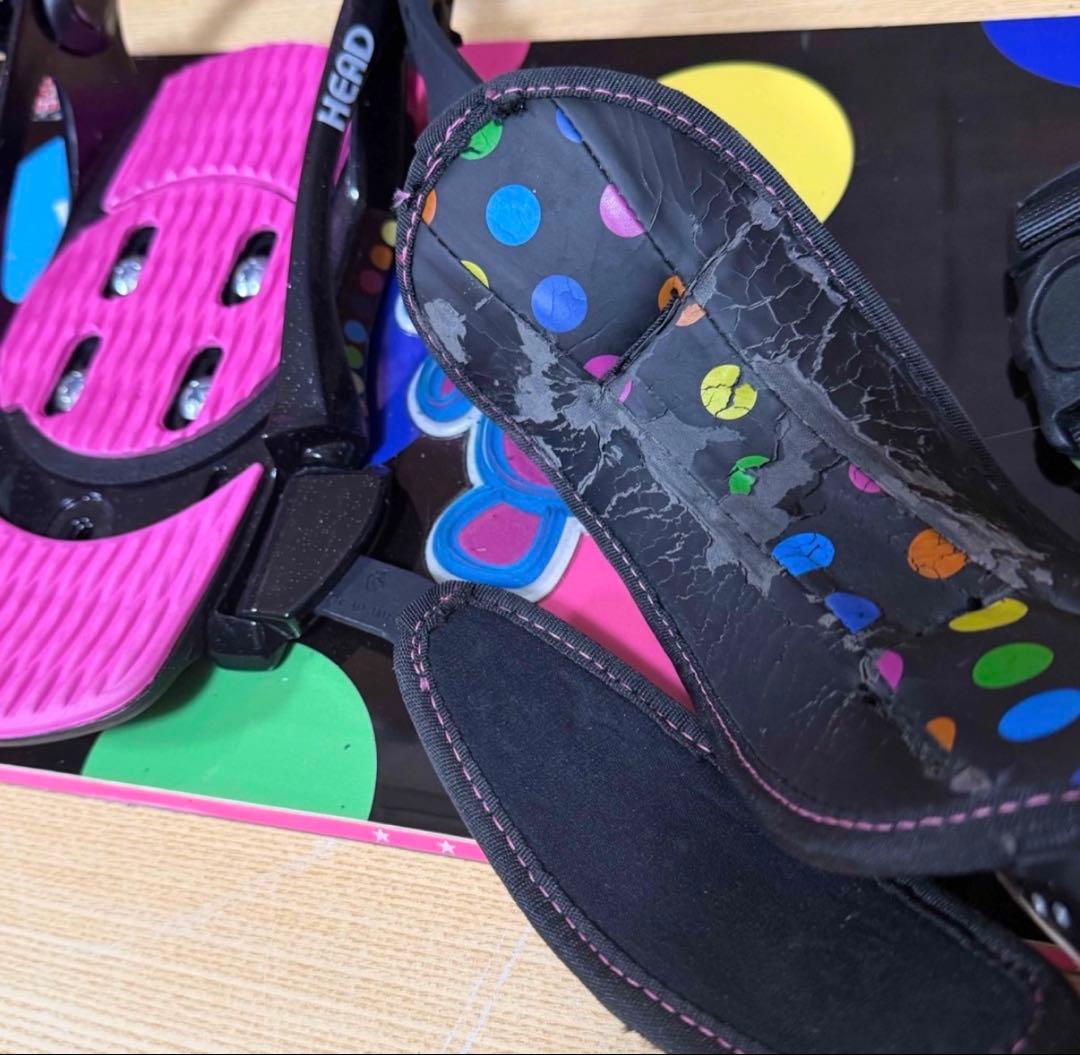 HEAD　ヘッド　レディーススノーボード　4点セット 初心者オススメ　メンテ済み