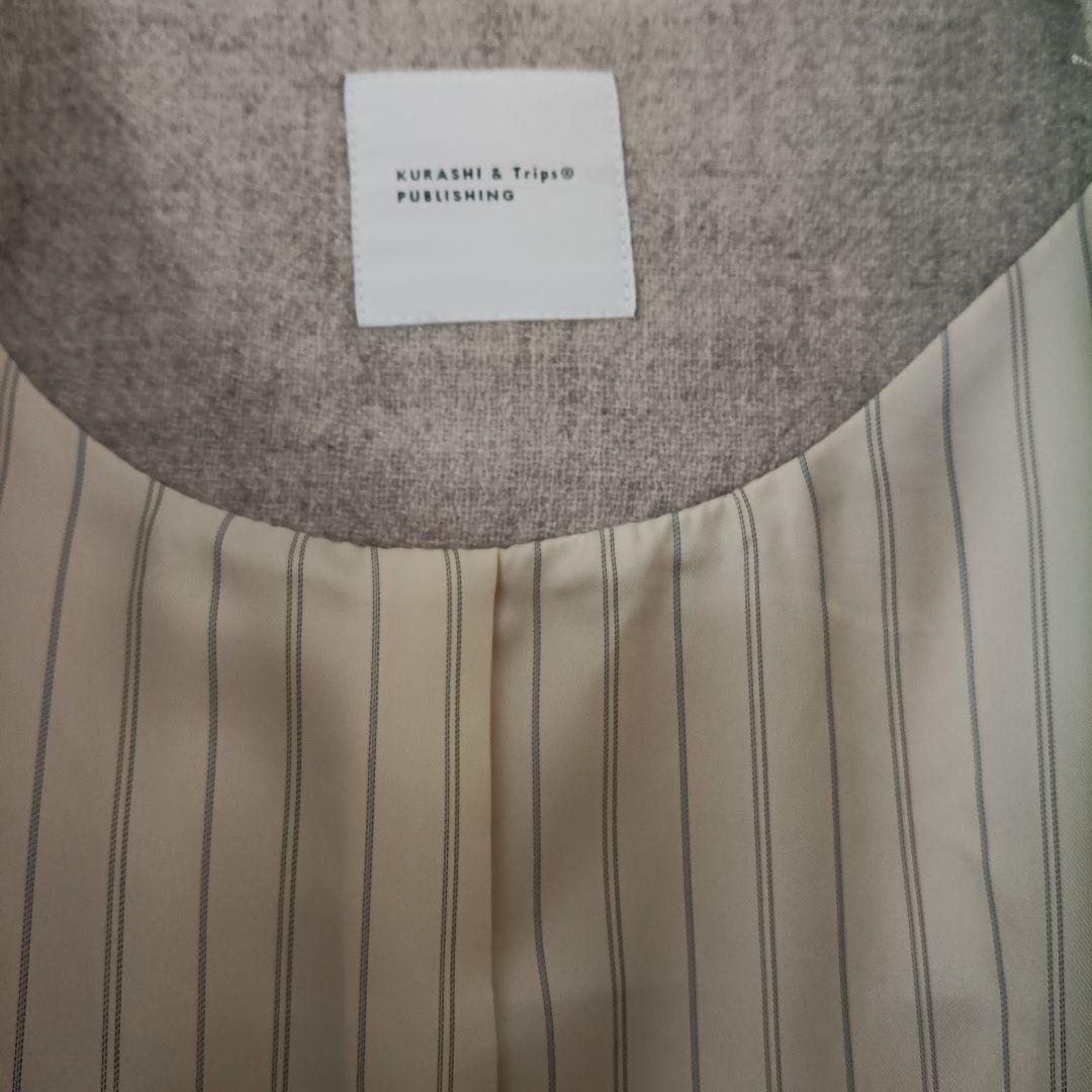 北欧暮らしの道具店　ウールノーカラーコート