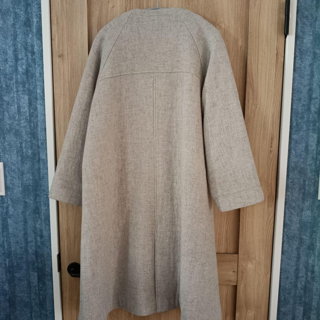 北欧暮らしの道具店　ウールノーカラーコート