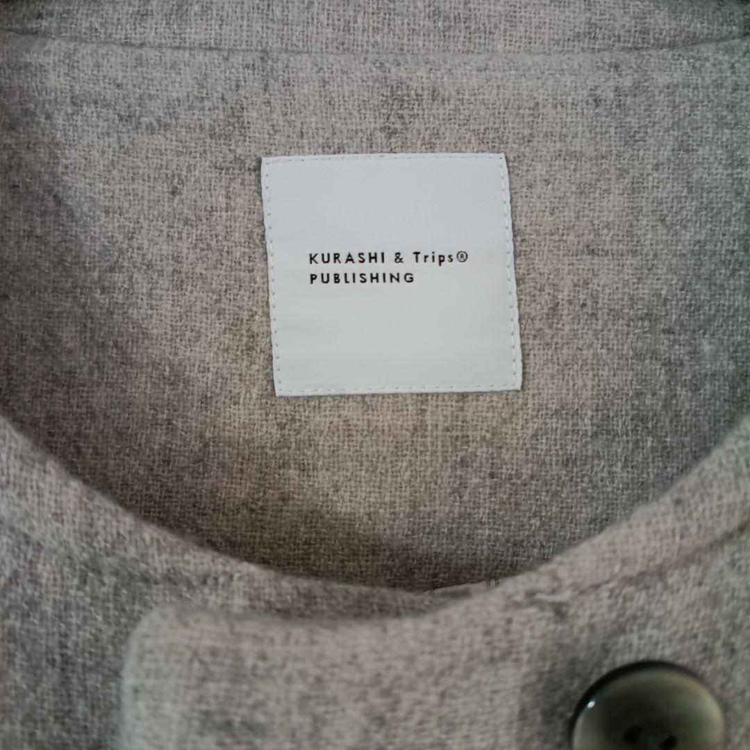 北欧暮らしの道具店　ウールノーカラーコート