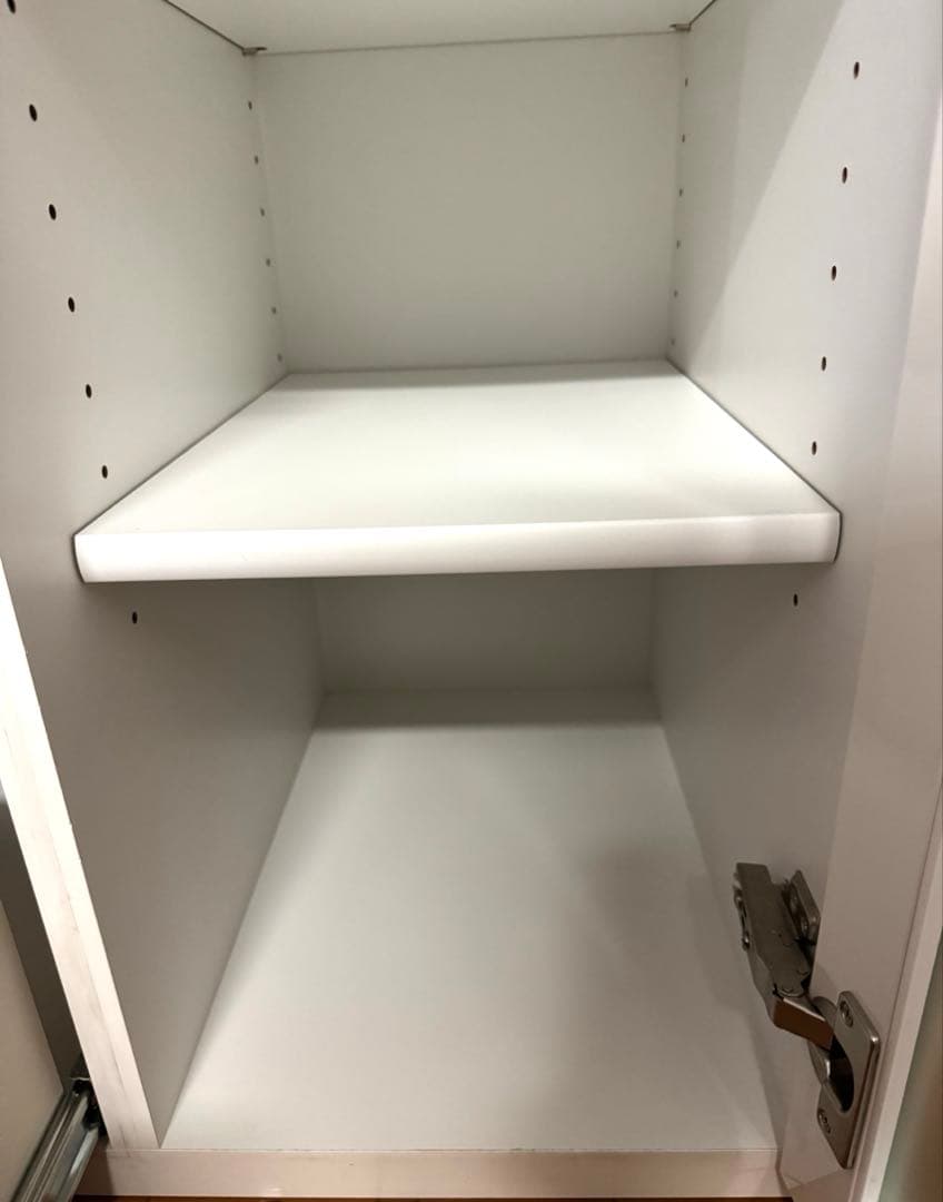 ※まりん※食器棚　ホワイト　木製　キッチンカップボード