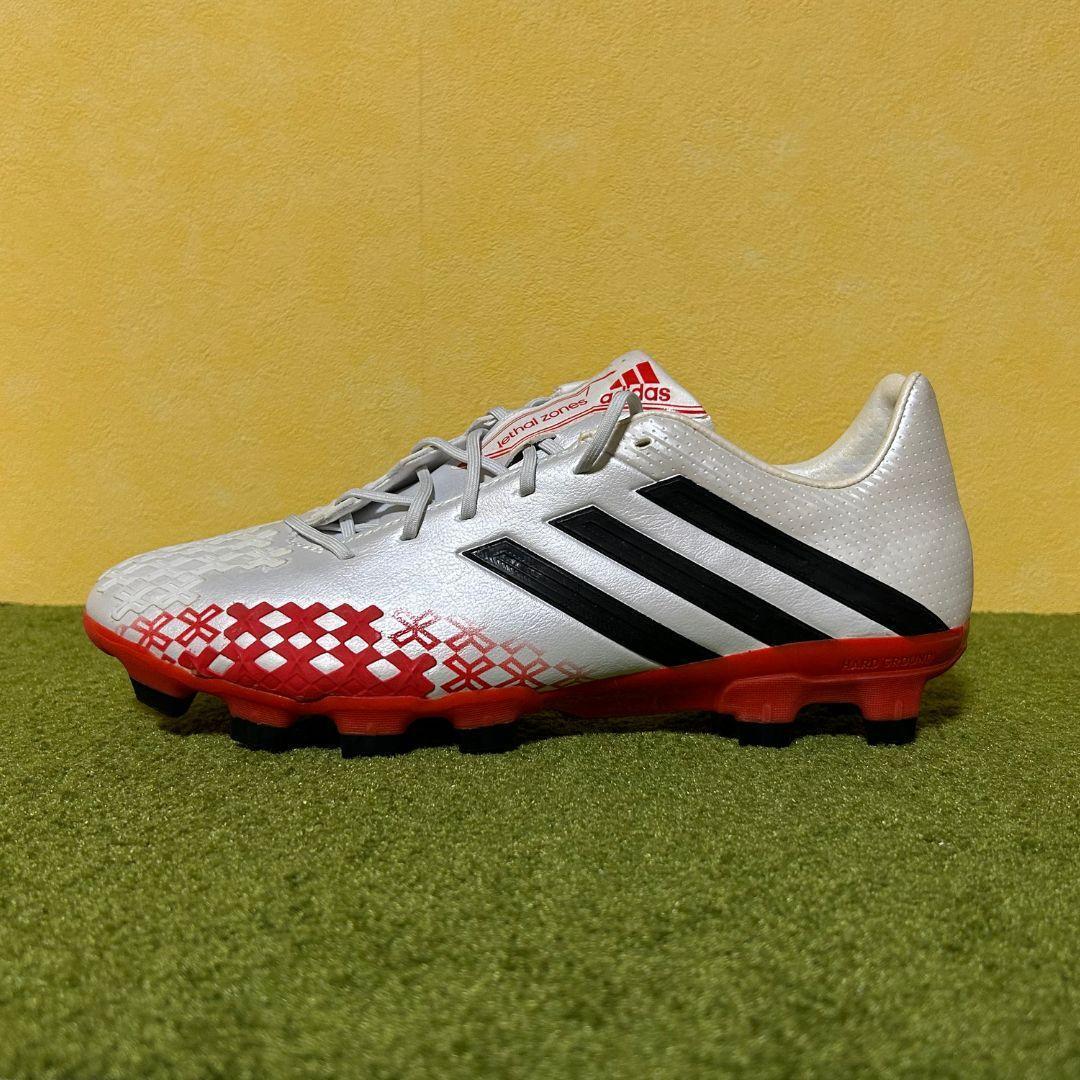 新品 サッカースパイク アディダス プレデター リーサルゾーン HG 25.0