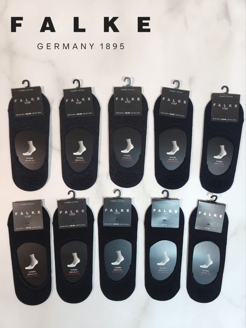 【10点セット】FALKE / Step ファルケソックス / サイズ43-44
