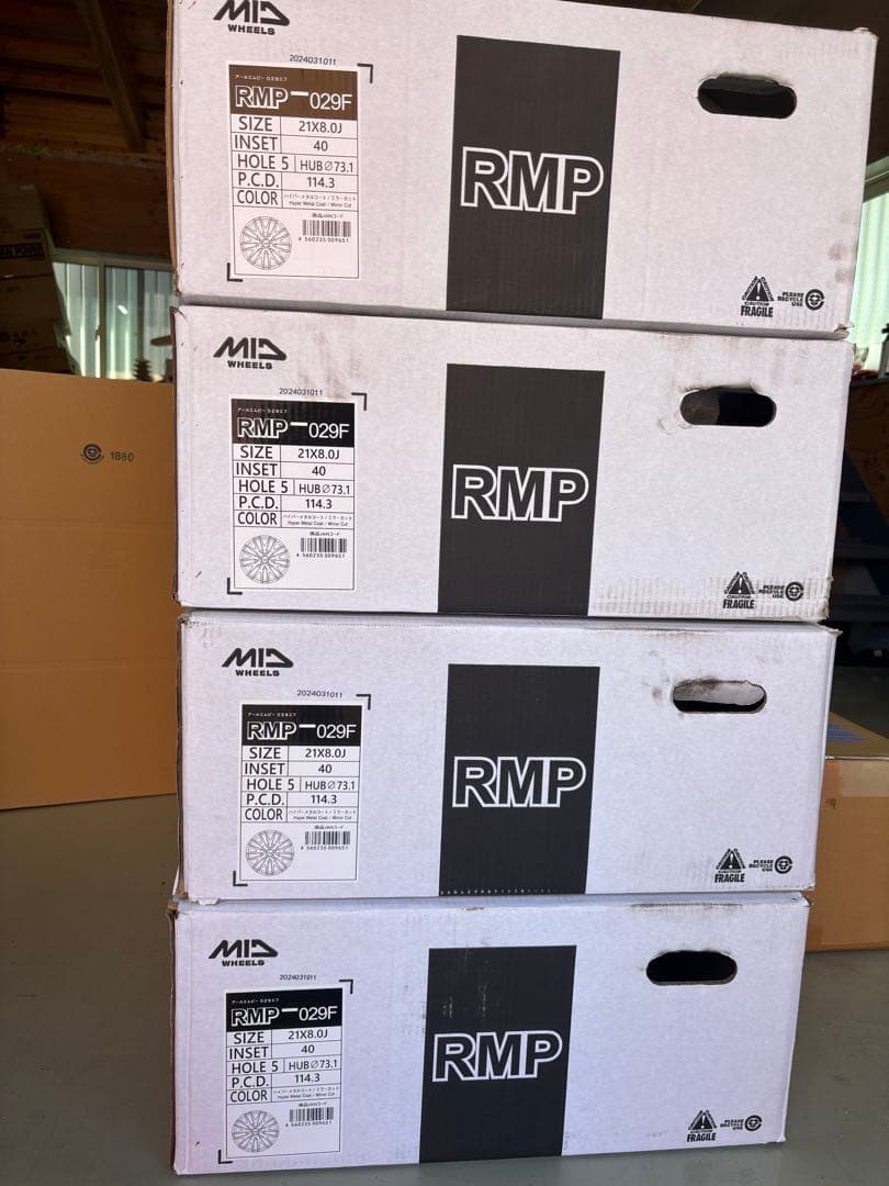 MID WHEELS RMP 029F 21インチ ホイール 4本セット 美品！