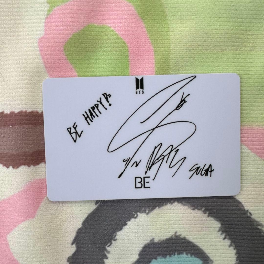 韓国 限定 BTS BE Deluxe ラキドロ 未公開 ユンギ トレカ