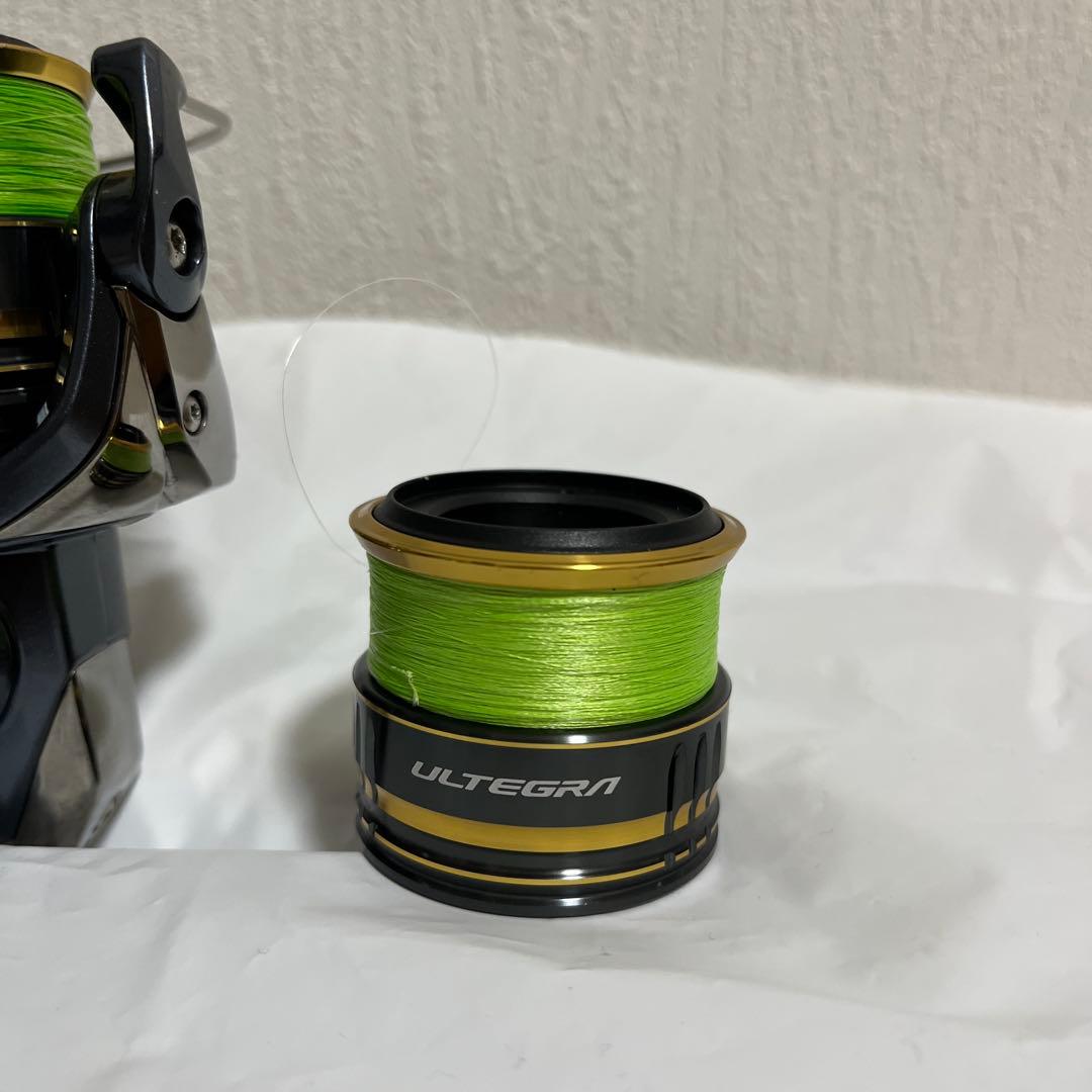 美品　SHIMANO ULTEGRA C2000SHG リール　替えスプール付き