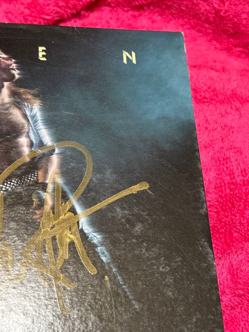 レア　van halen 直筆　サイン　レコード　ヴァン　ヘイレン　バンヘイレン