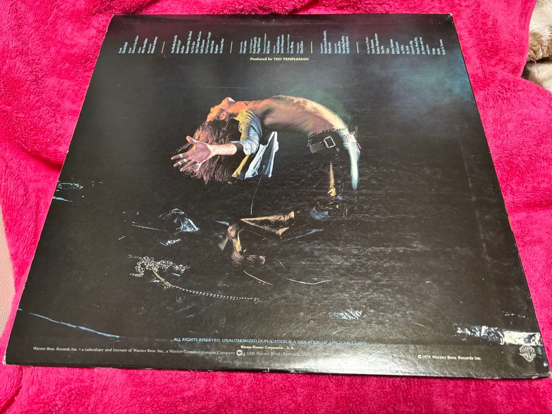 レア　van halen 直筆　サイン　レコード　ヴァン　ヘイレン　バンヘイレン