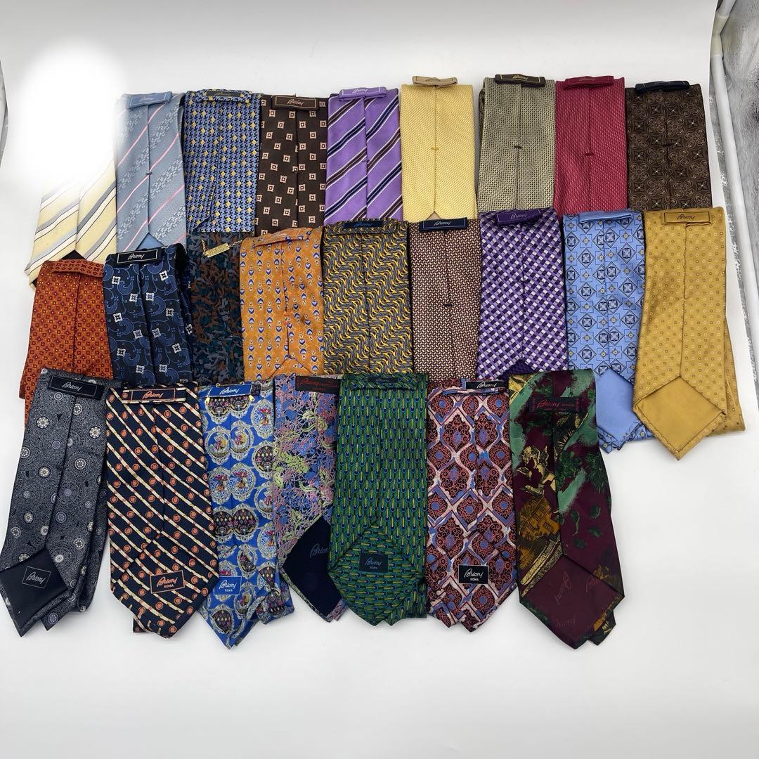 【極美品】BRIONI ネクタイ　まとめ売り　24本　セール