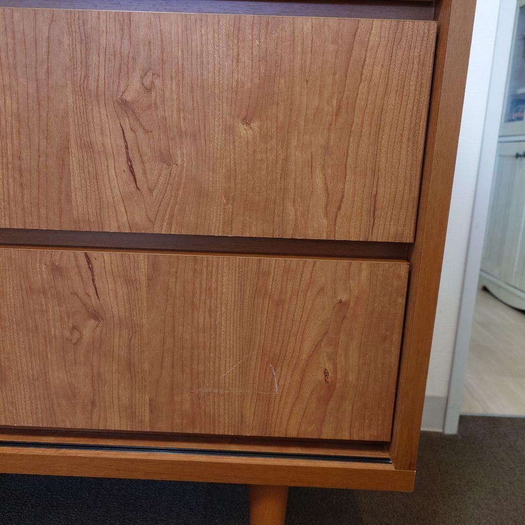 LOWYA [幅120] サイドボード 収納 引き出し 可動棚