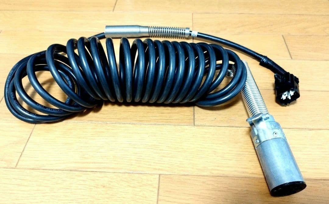 ★日野純正ジャンパーケーブル 金属製ソケット加工7極電源ケーブル いすゞ用 適応