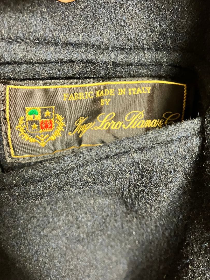 N*n様 美品　LARDINI ラルディーニ　ロロピアーナ　ネイビー チェスター