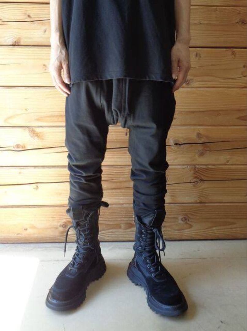 京着　JULIUS ドロップクロッチスウェットパンツ