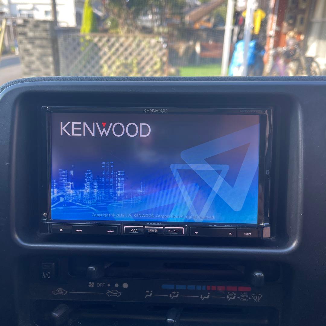 KENWOOD MDV-737DT カーナビ 配線全て有り　Bluetooth