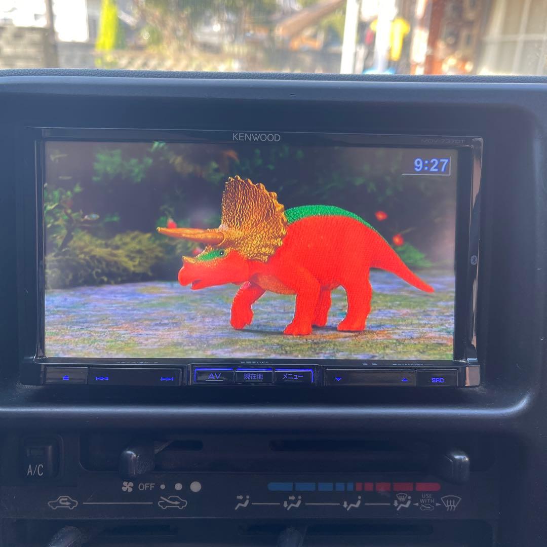 KENWOOD MDV-737DT カーナビ 配線全て有り　Bluetooth