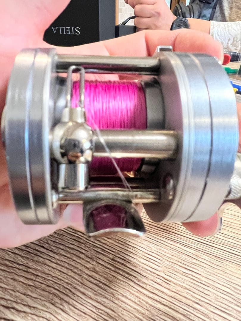 五十鈴工業 BC421 左巻き 渓流 ベイトリール