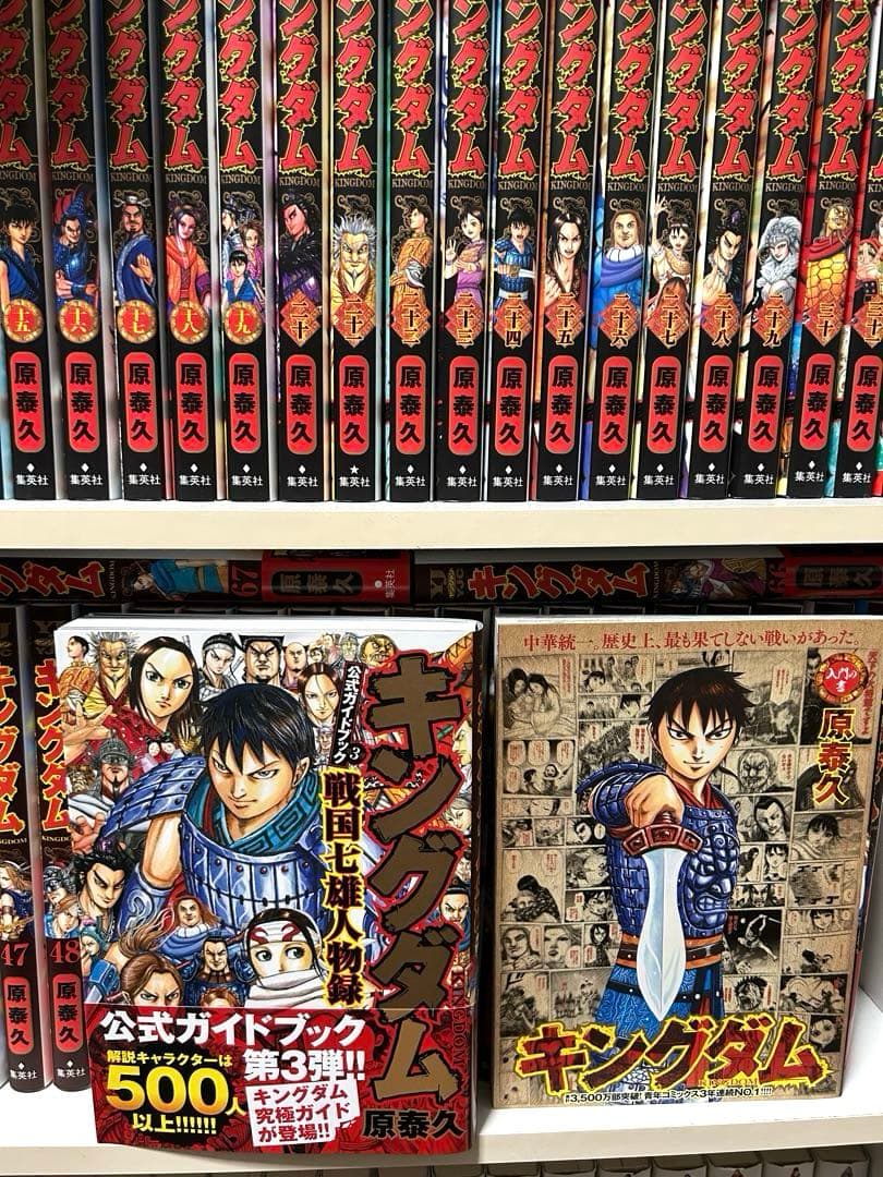 キングダム 1巻～67巻＆公式ガイドブック＆入門の書 計69冊セット