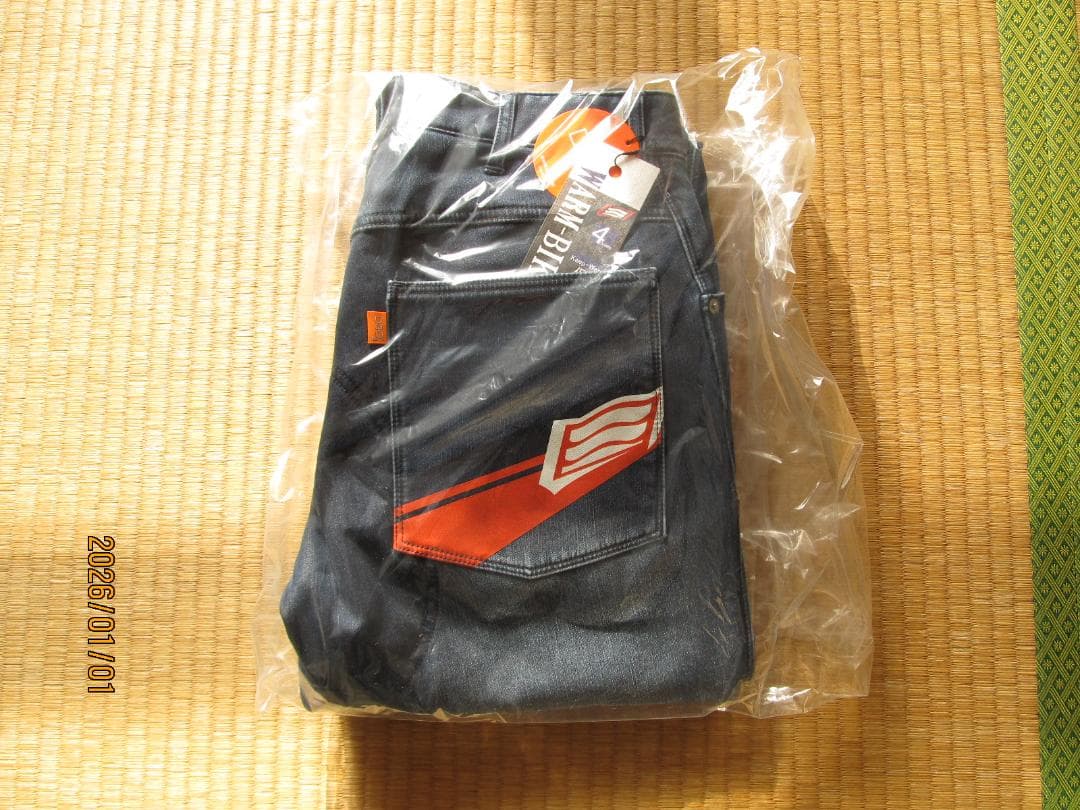 【K】HYOD D30ライディングパンツ インディゴブルー　暖パン