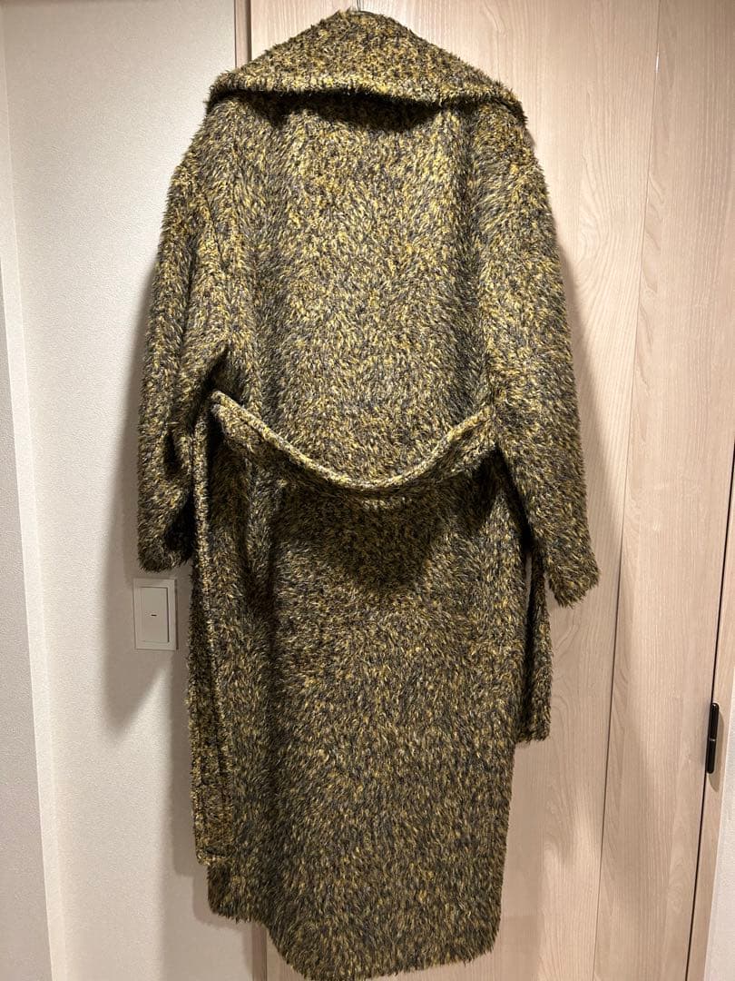 極美品ドリスヴァンノッテン　レディスロングコートサイズS