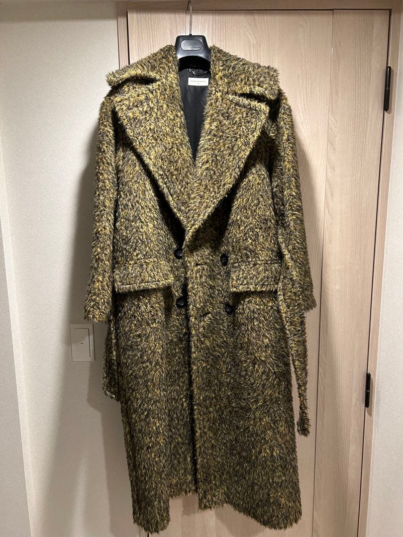 極美品ドリスヴァンノッテン　レディスロングコートサイズS