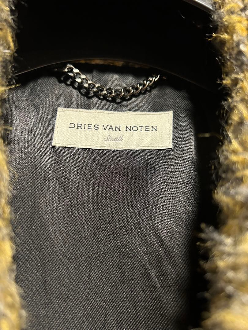 極美品ドリスヴァンノッテン　レディスロングコートサイズS