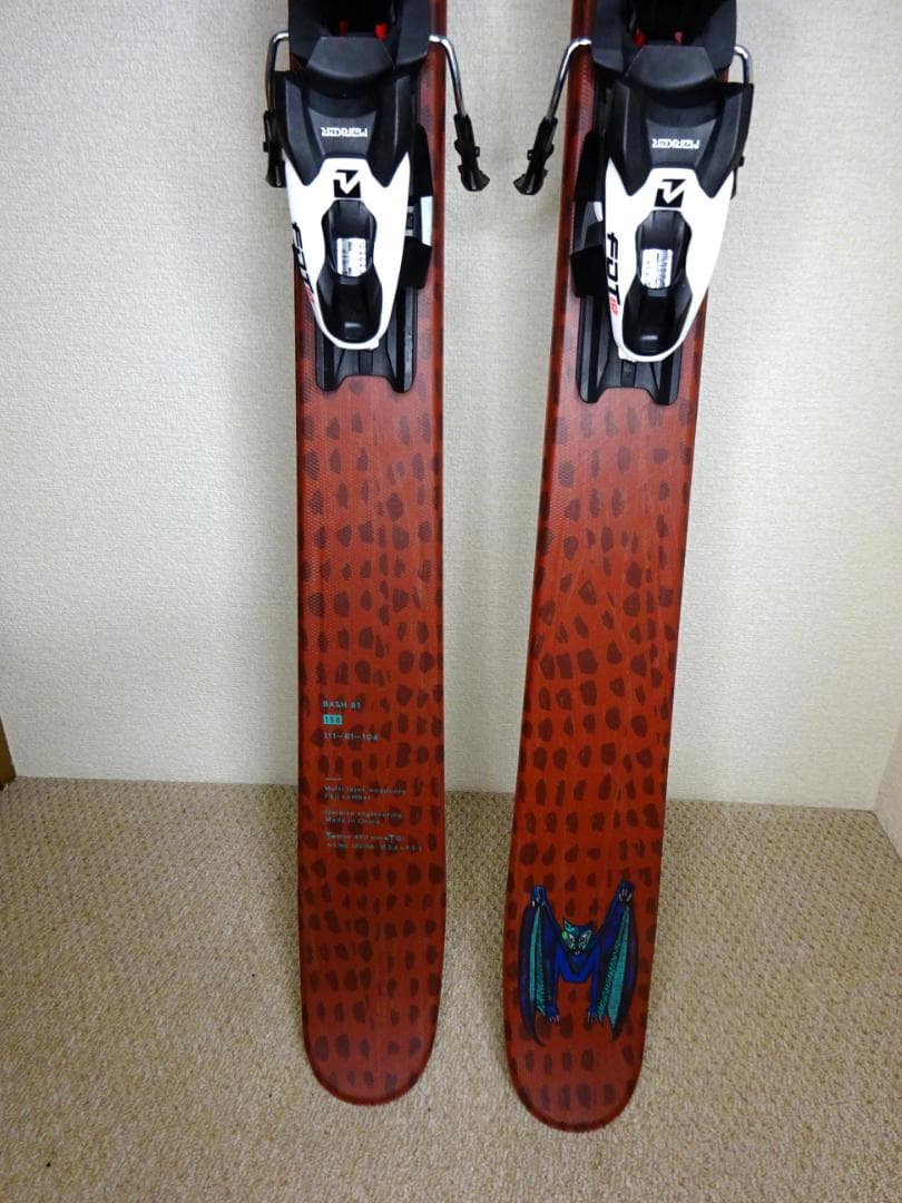 新品VOLKL BASH 81＋MARKER FDTビン付 BC　春スキーフリー