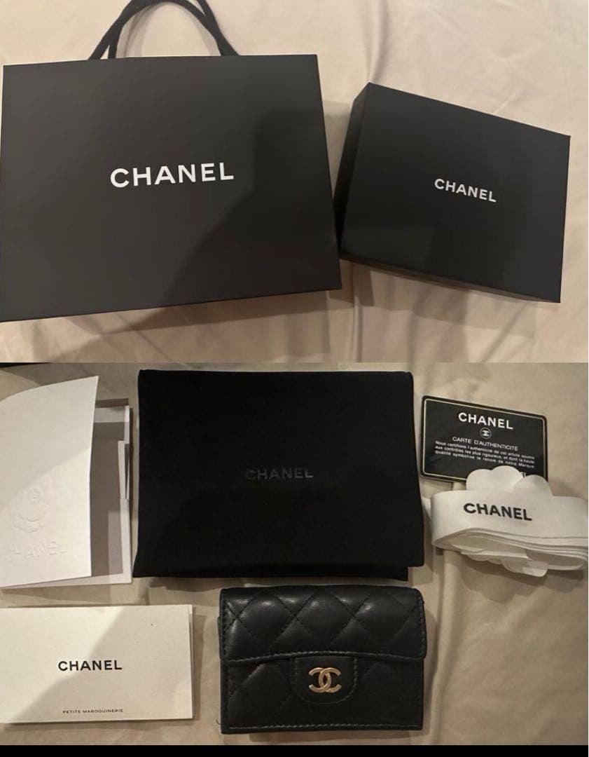 ♡♡♡CHANEL 三つ折り財布