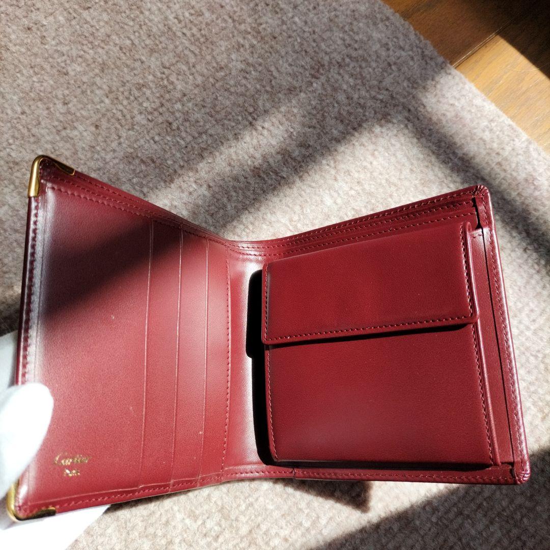 くまさん様　カルティエ　2つ折り財布　未使用ですが長期保管品です