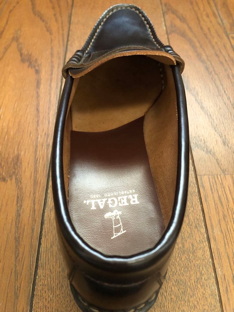 REGAL リーガル【26.5】2177 ローファーダークブラウン 本革　美品