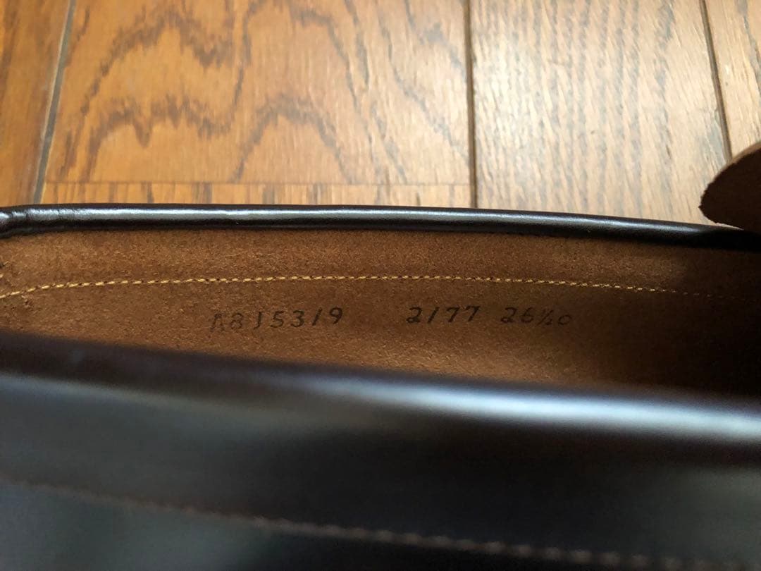 REGAL リーガル【26.5】2177 ローファーダークブラウン 本革　美品