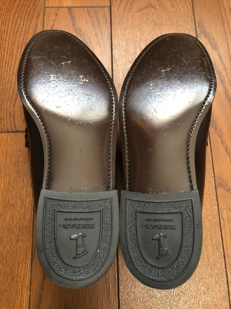 REGAL リーガル【26.5】2177 ローファーダークブラウン 本革　美品