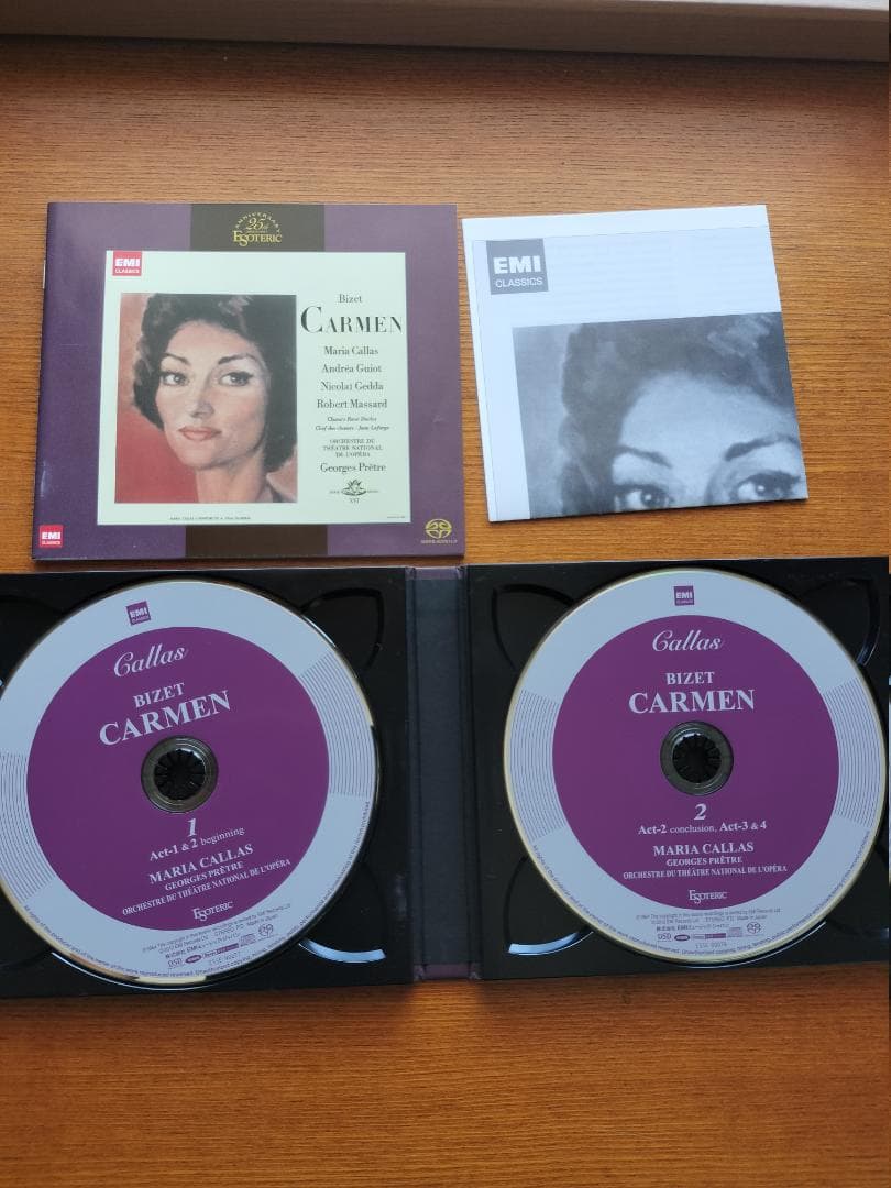 ESOTERIC/SACD エソテリック カラヤン&カラス グレイト4オペラズ