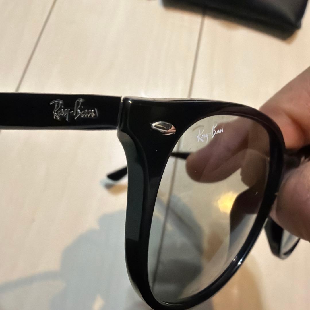 【タカ】Ray-Ban サングラス ライトグレーケース付き