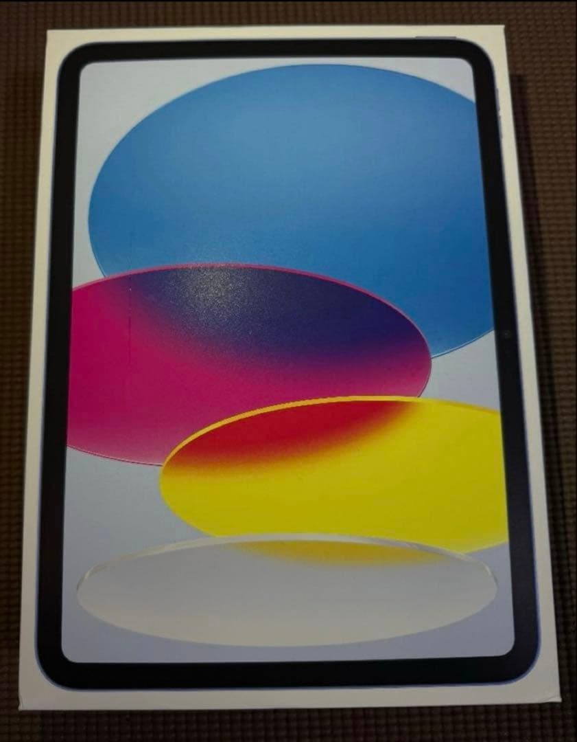 【美品】iPad 第10世代 10.9インチ 64GB ブルー　箱・付属品つき