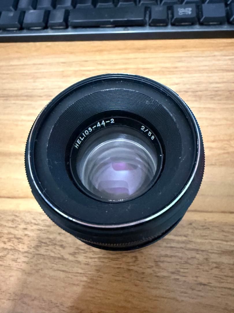 Helios 44-2 58mm f2 sony e変換マウント付き