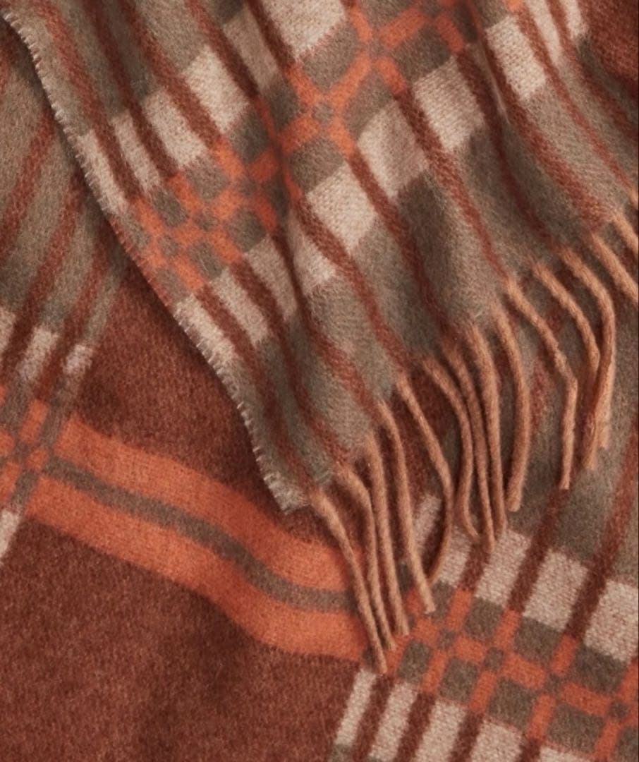 新品*RRL*ウールカシミヤ　ジャカード　スカーフ *ダブルアールエル