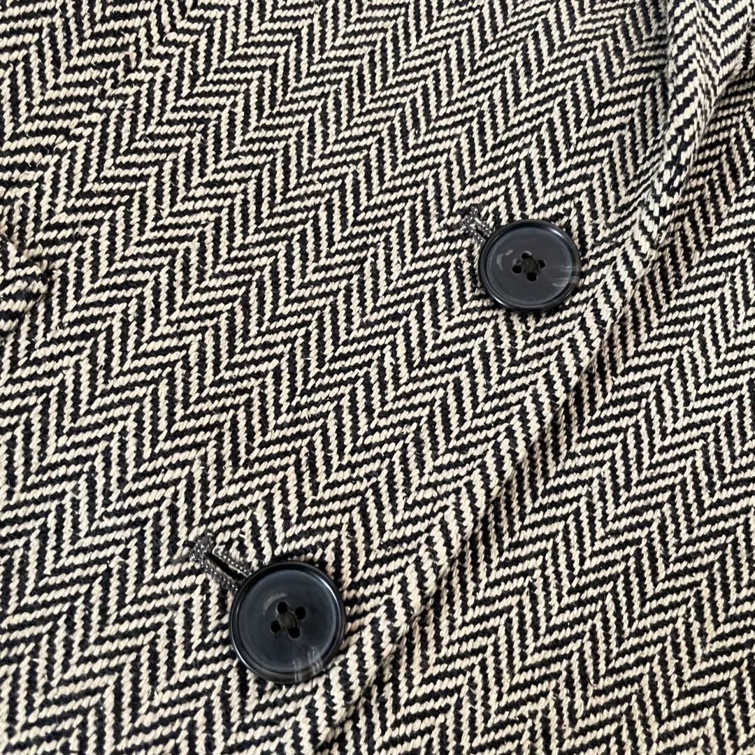 大きいサイズ★ラルフローレン　ヘリンボーン　テーラードジャケット　シルク　12