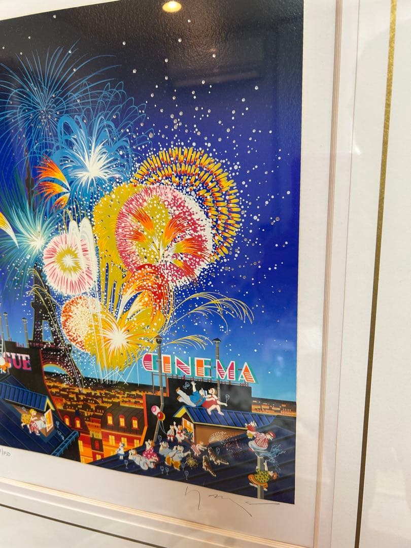 お値下げしました　ヒロヤマガタ　ファイヤーワークス　シルクスクリーン