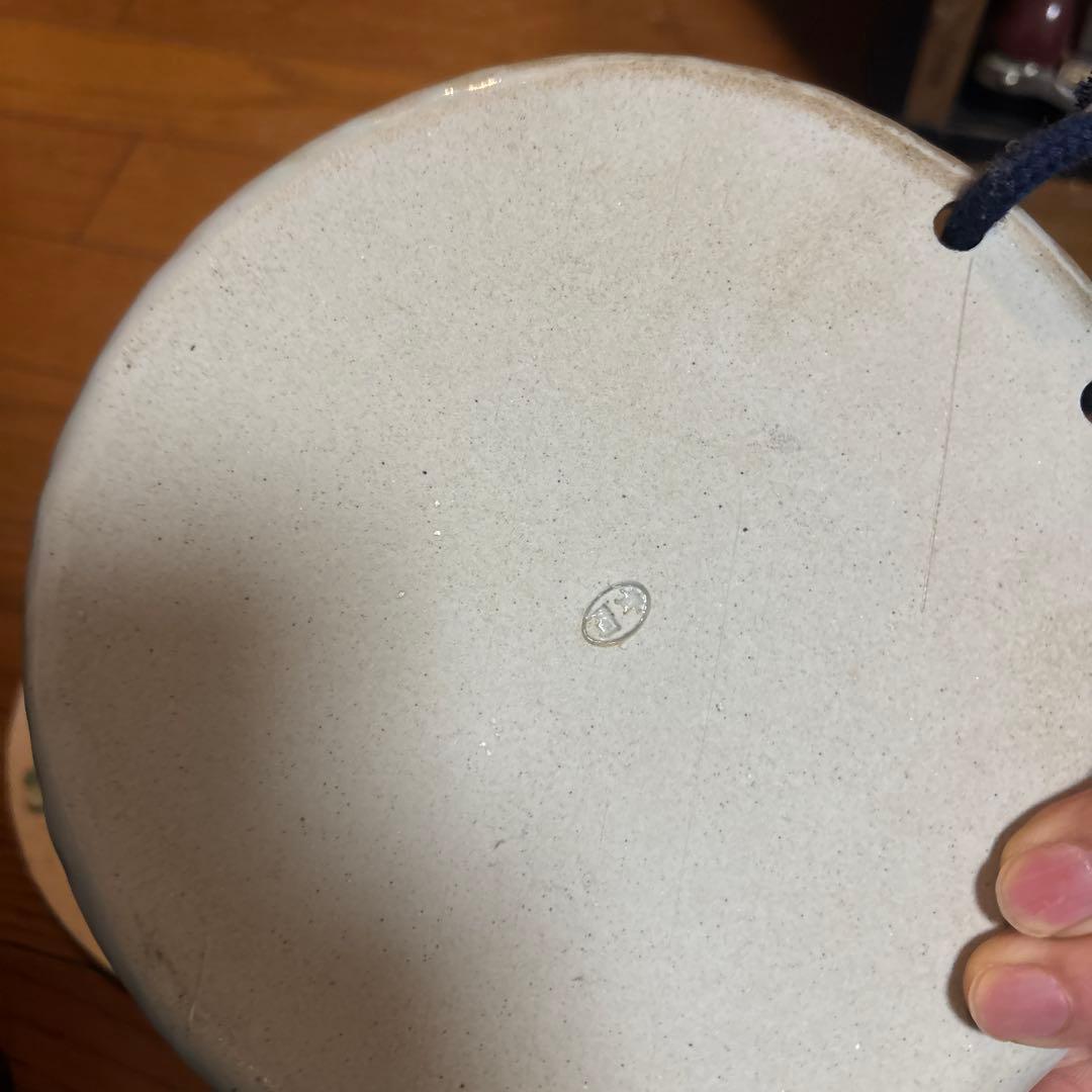 絵皿 2枚セット ポタリーメルヘン 壁掛け 陶器