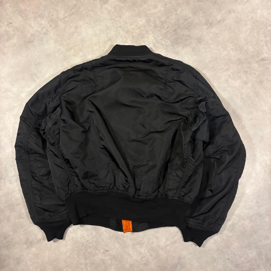 IDEALジップ アルファインダストリーズ MA-1 USA製　短丈