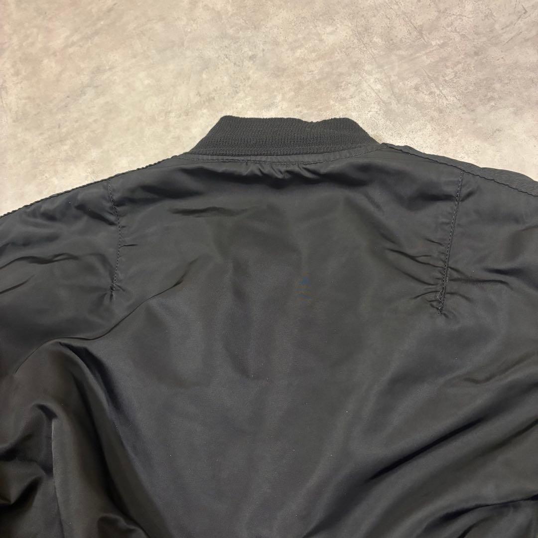 IDEALジップ アルファインダストリーズ MA-1 USA製　短丈