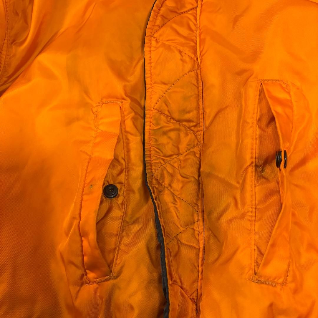 IDEALジップ アルファインダストリーズ MA-1 USA製　短丈