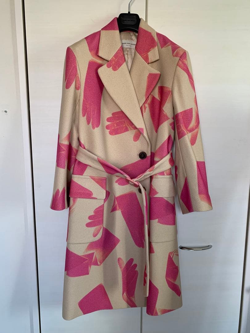 【専用】21AW DRIES VAN NOTEN グローブプリント コート