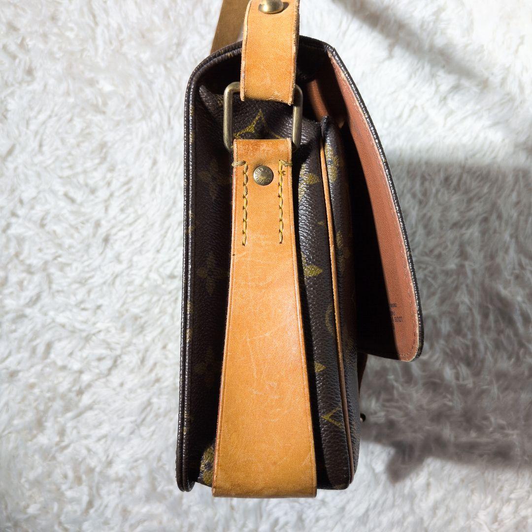 【美品】ルイヴィトン　カルトシエール　モノグラム　ショルダーバッグ　M51253