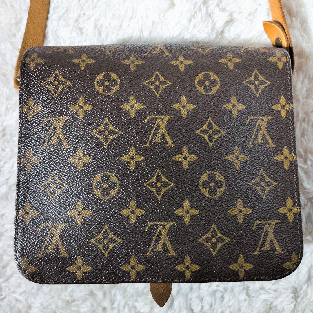 【美品】ルイヴィトン　カルトシエール　モノグラム　ショルダーバッグ　M51253