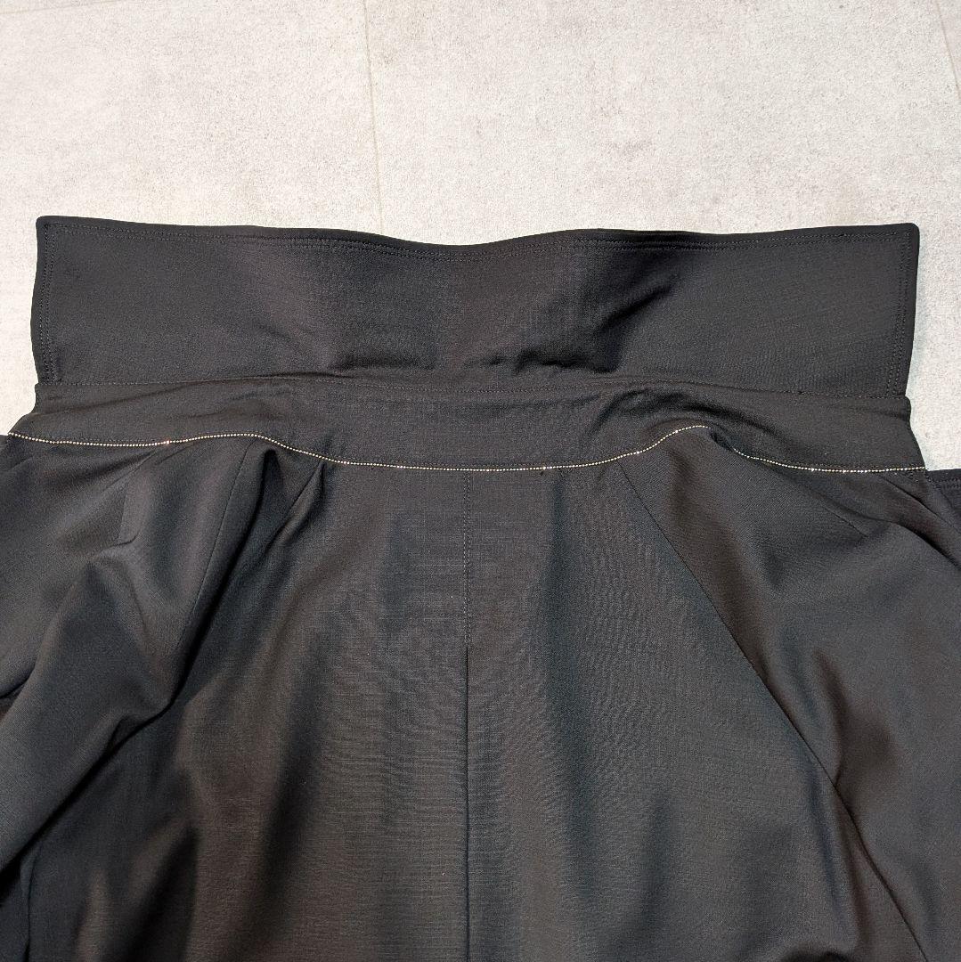 美品✨️モラビトプルミエ ウールトレンチコート バックプリーツ ダブルブレスト