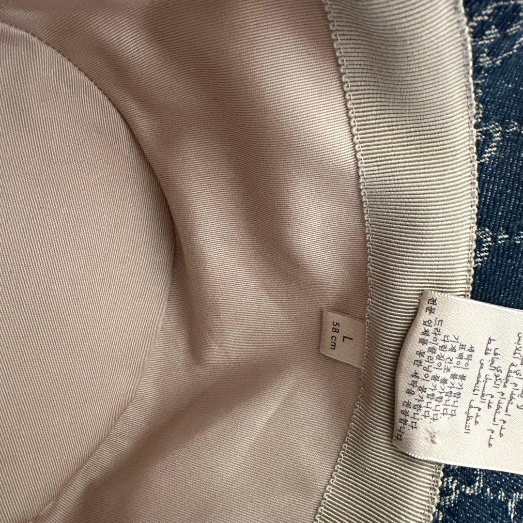 GGパターン デニム バケットハット