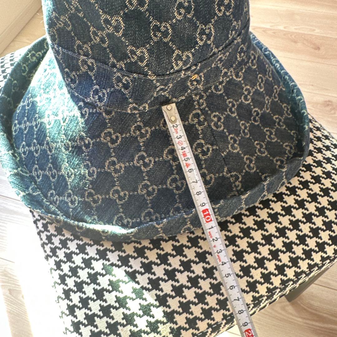 GGパターン デニム バケットハット