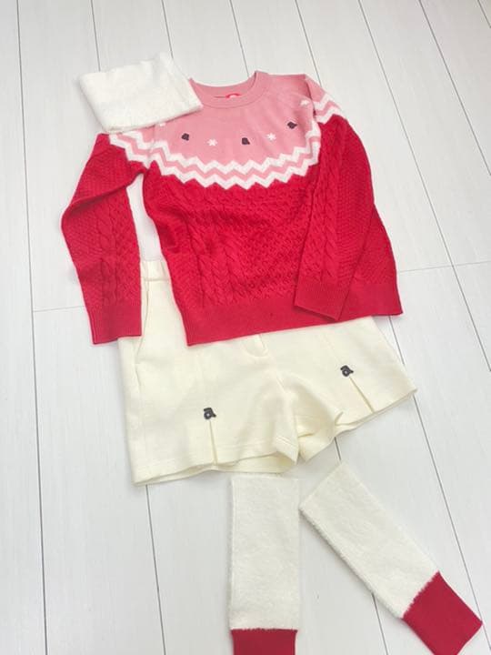 archivio ゴルフウェア レディース　セーター　トップス　ピンク　可愛い