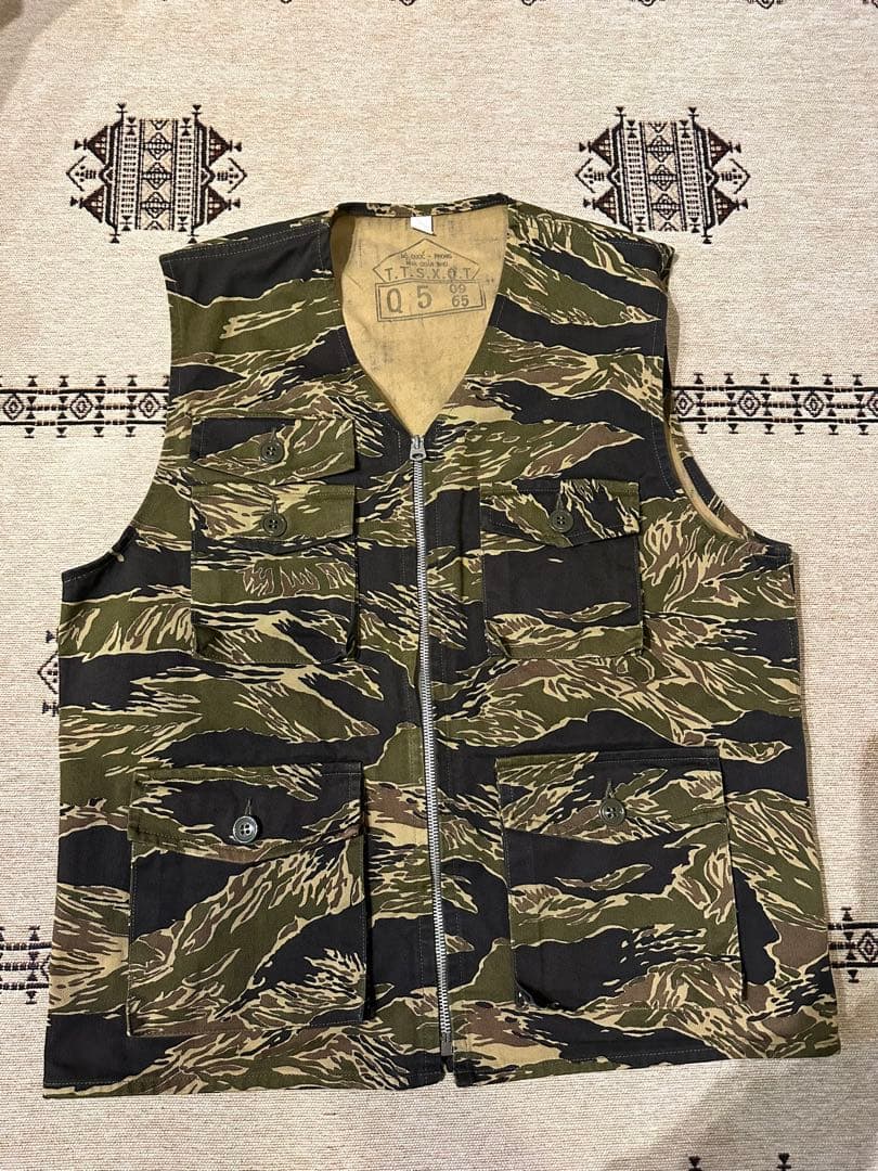 リアルマッコイズ TIGER CAMOUFLAGE VEST